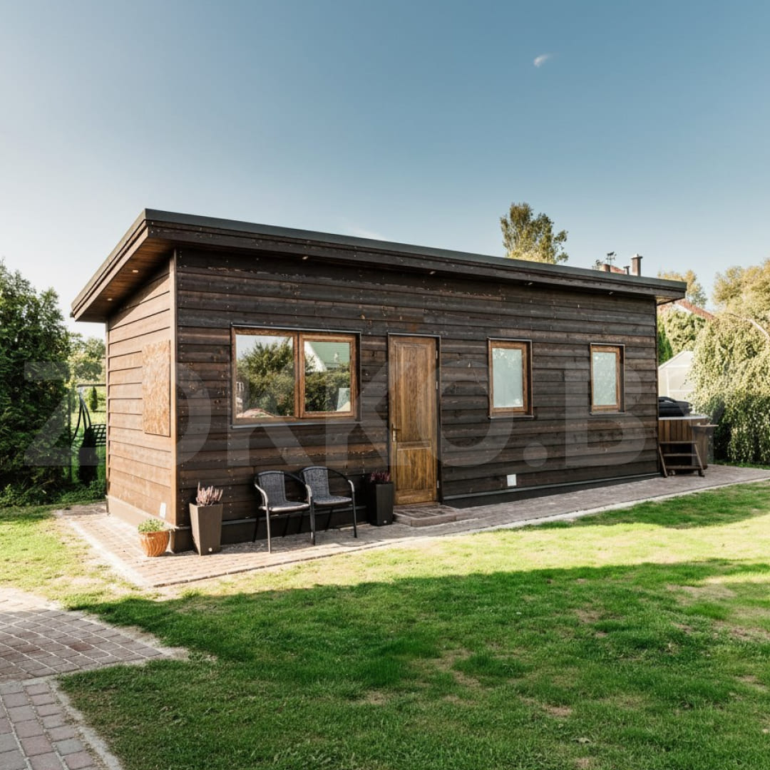 каркасная баня 3,5x6