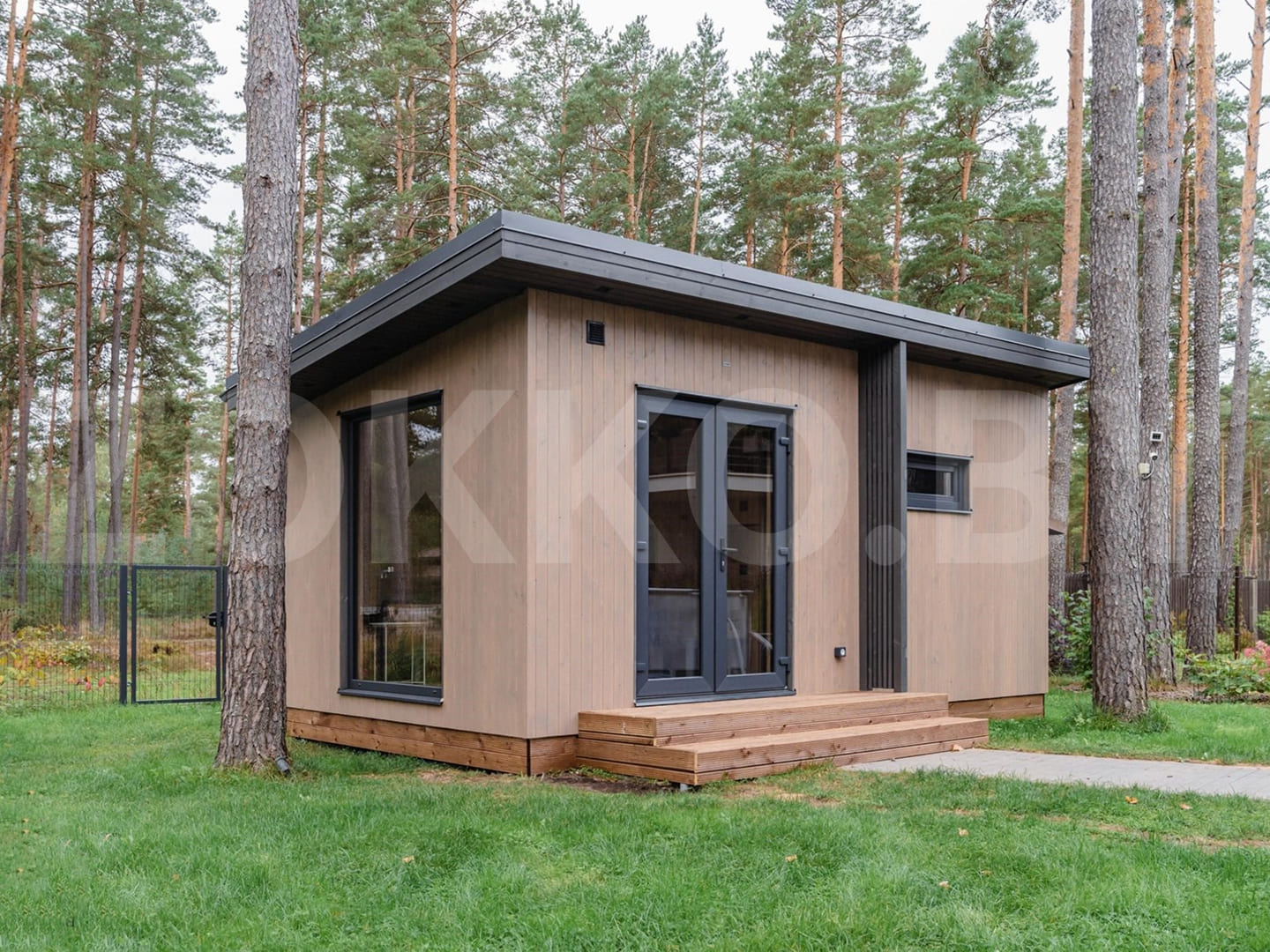 каркасная баня 6x3,5 
