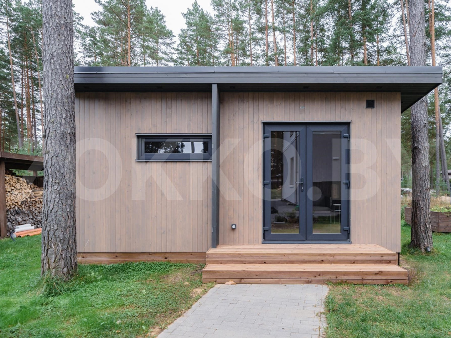 каркасные бани под ключ 6x3,5 