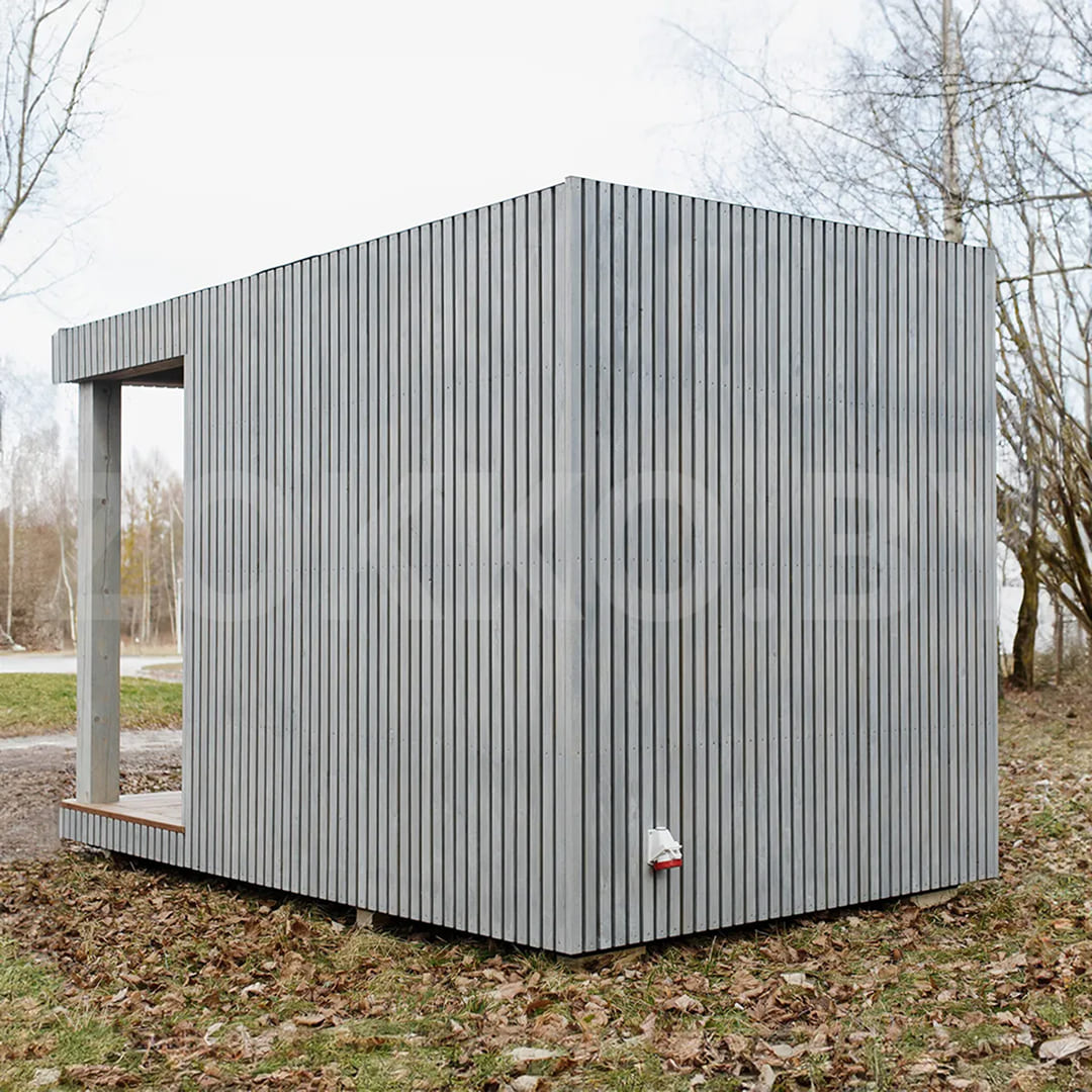 строительство каркасной бани 2,5х3 