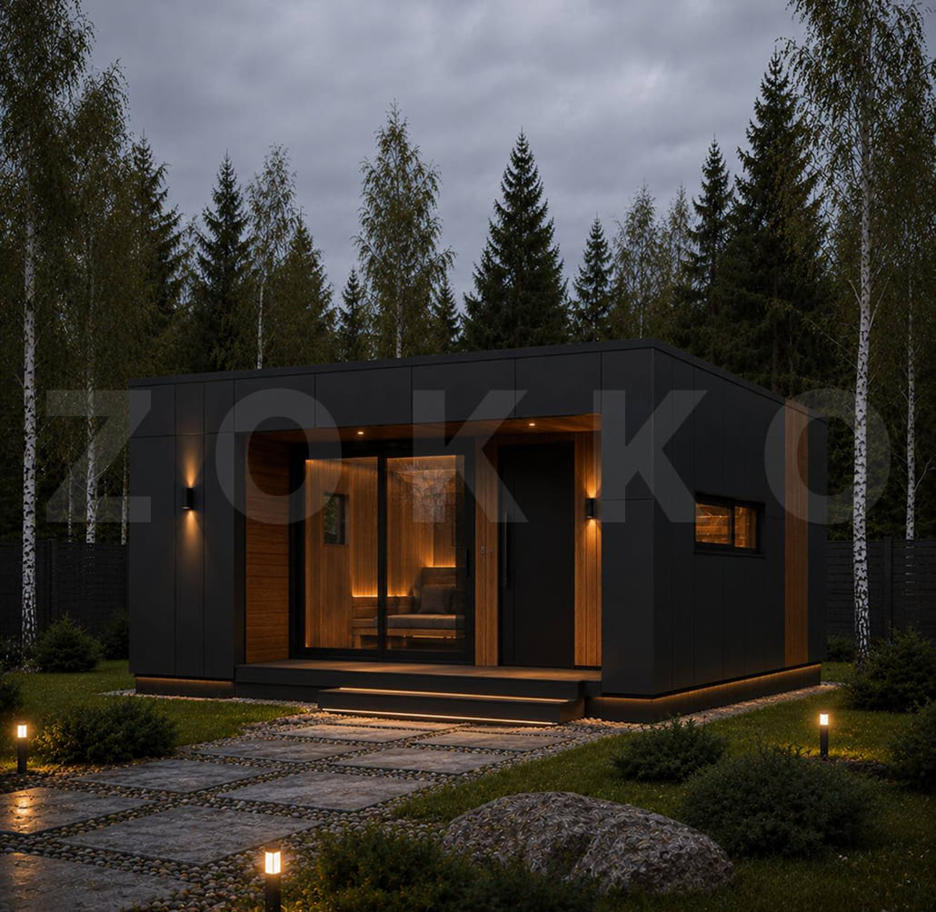 цена каркасной бани 6х4